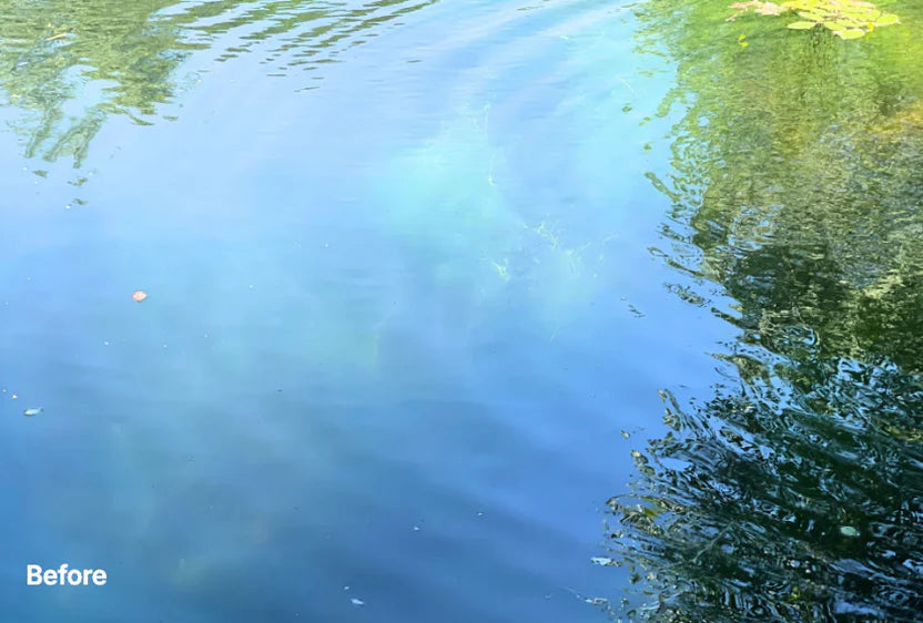 Before - Glary Water Surface